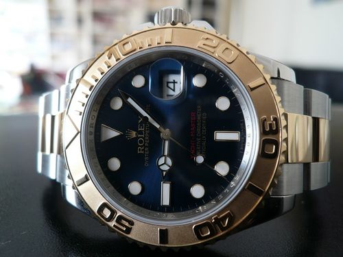 ROLEX YACHT-MASTER OR ET ACIER