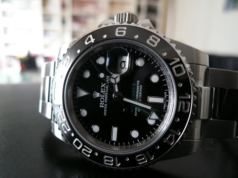 ROLEX GMT MASTER II  LUNETTE CERAMIQUE
 	 
