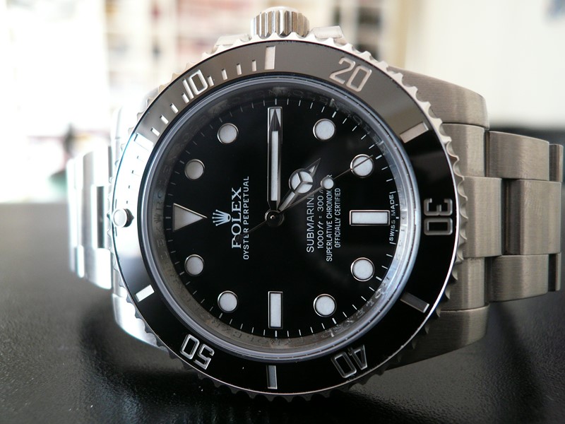 ROLEX SUBMARINER LUNETTE CERAMIQUE
 	 
