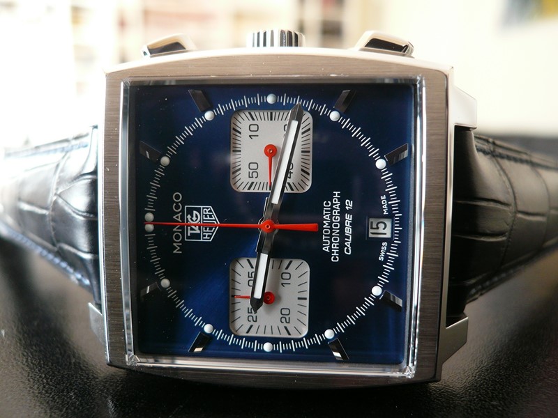 TAG HEUER MONACO CALIBRE 12
 	 
