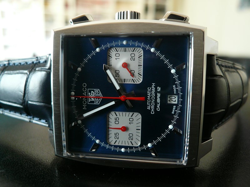 TAG HEUER MONACO CALIBRE 12
 	 
