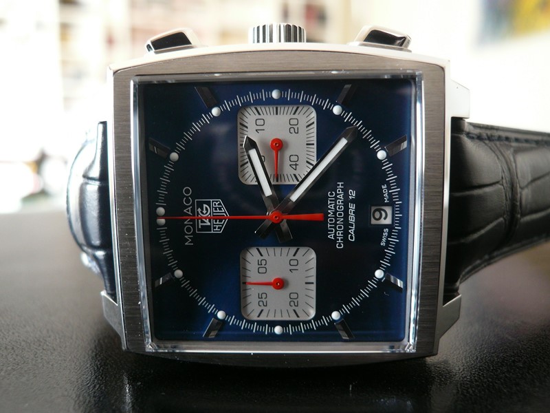 TAG HEUER MONACO CALIBRE 12
 	 
