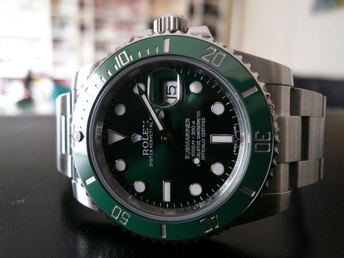 ROLEX SUBMARINER DATE VERTE CERAMIQUE