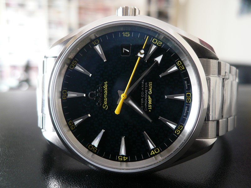 OMEGA SEAMASTER AQUA TERRA JAMES BOND SPECTRE
 	 
