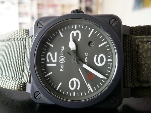 BELL & ROSS BR 03-92 MILITARY TYPE