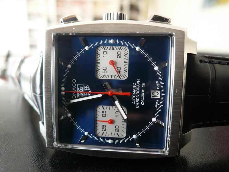 TAG HEUER MONACO CALIBRE 12
 	 
