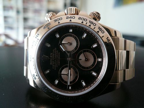 ROLEX DAYTONA OR ROSE