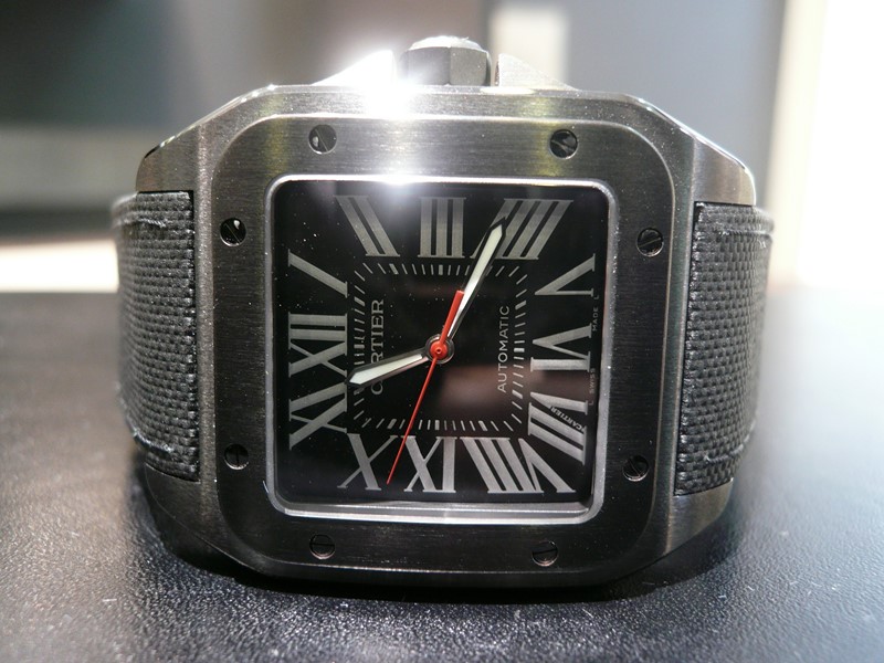 photo n°1 : CARTIER SANTOS 100 CARBONE