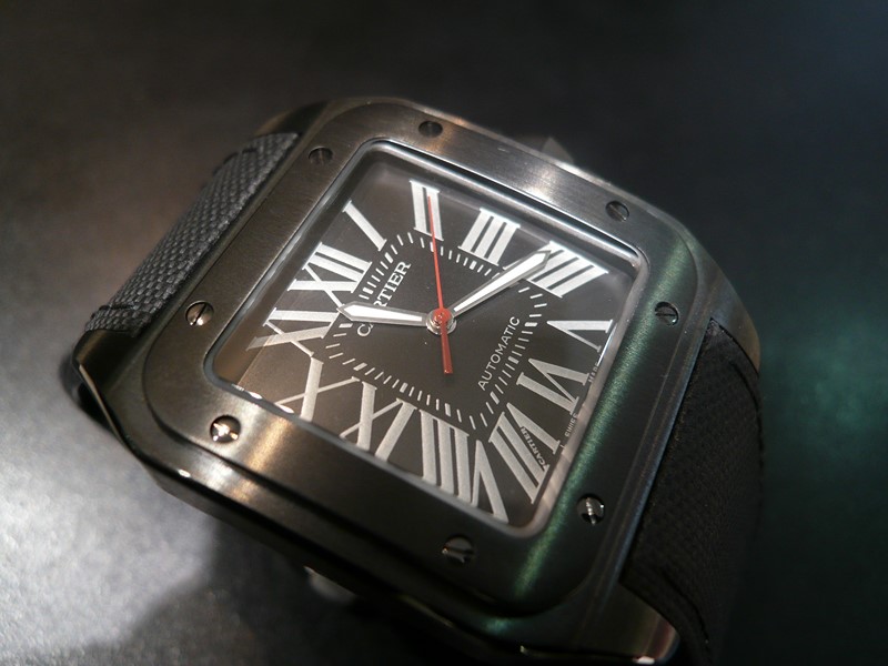 photo n°2 : CARTIER SANTOS 100 CARBONE