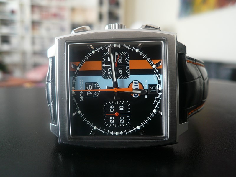 TAG HEUER MONACO 'GULF'
 	 
