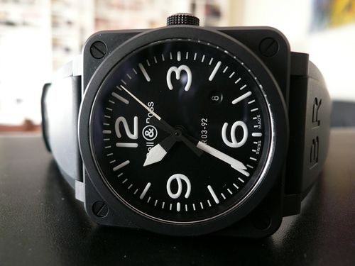 BELL & ROSS BR03-92 BLACK MATTE