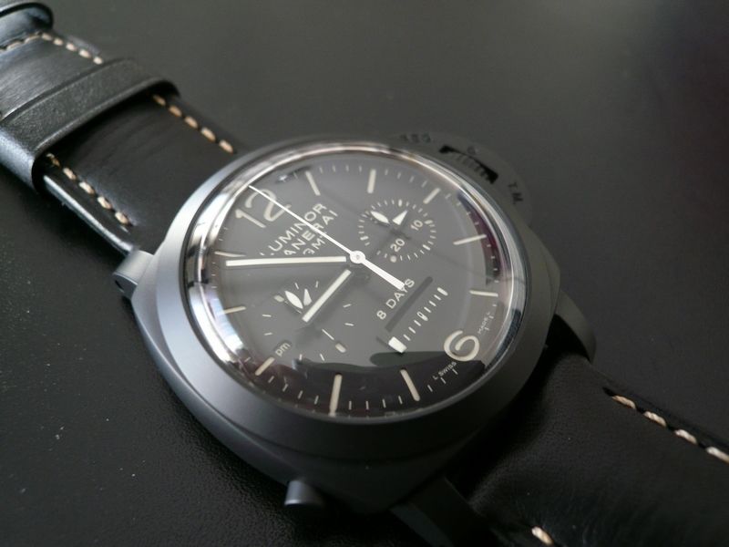 photo n°2 : PANERAI LUMINOR 1950 CHRONO MONOPULSANTE 8 DAYS GMT CERAMICA