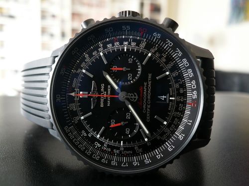 BREITLING NAVITIMER 01 46 BLACKSTEEL