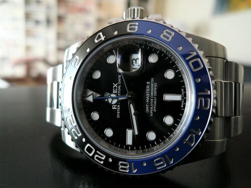 ROLEX GMT-MASTER II BATMAN