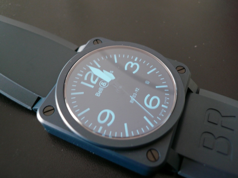 photo n°2 : BELL & ROSS BR03-92 BLUE CERAMIC