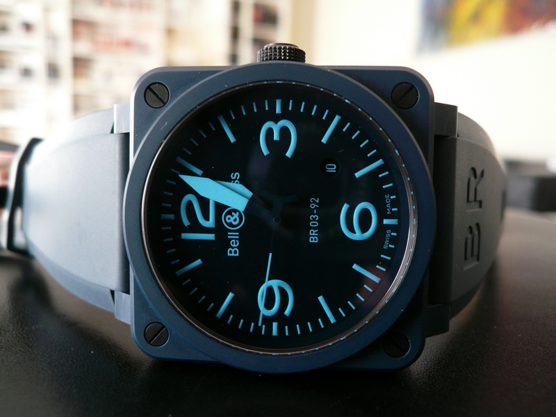 photo n°1 : BELL & ROSS BR03-92 BLUE CERAMIC