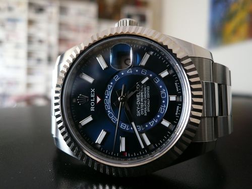 ROLEX SKY-DWELLER CADRAN BLEU