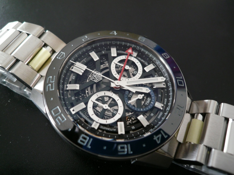 photo n°2 : TAG HEUER CARRERA CALIBRE HEUER 02 T GMT