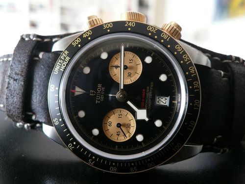 TUDOR BLACK BAY CHRONO S&G