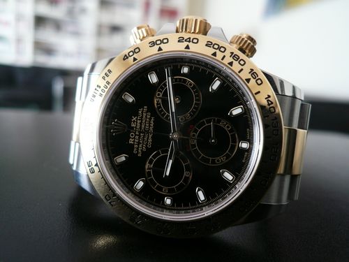 ROLEX DAYTONA OR ET ACIER