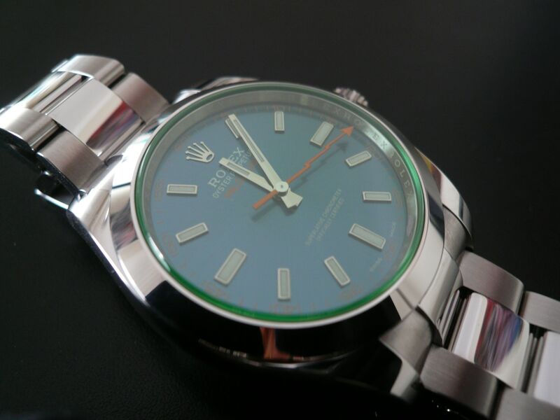 photo n°2 : ROLEX MILGAUSS CADRAN Z BLUE