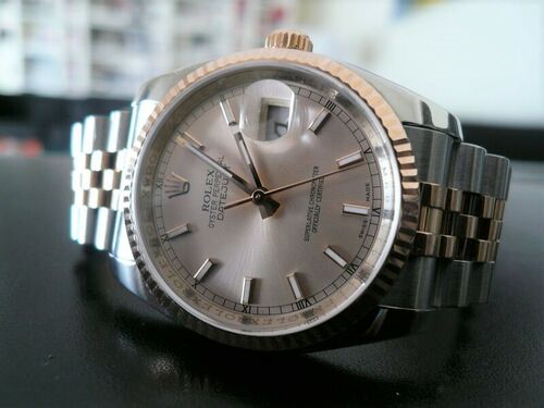 ROLEX DATEJUST 36 EVEROSE