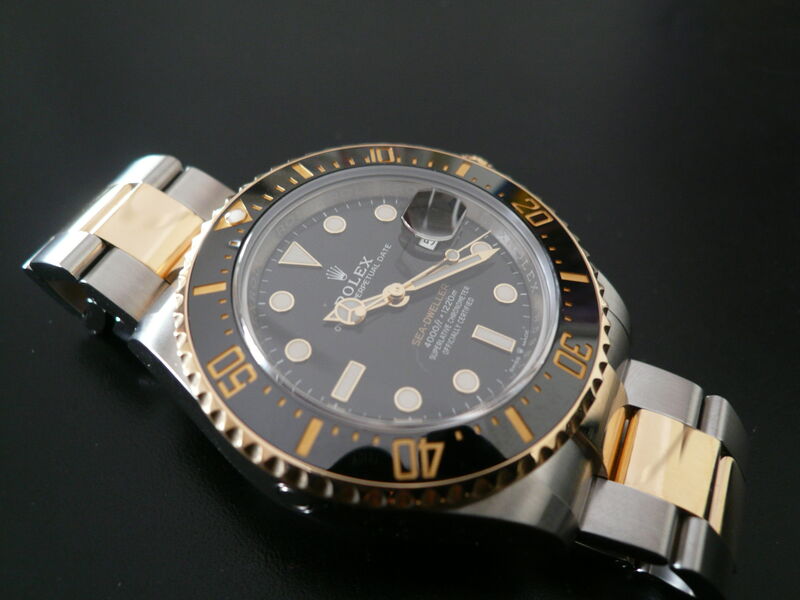 photo n°2 : ROLEX SEA-DWELLER 43 OR ET ACIER