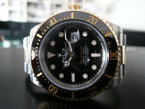 ROLEX SEA-DWELLER 43 OR ET ACIER