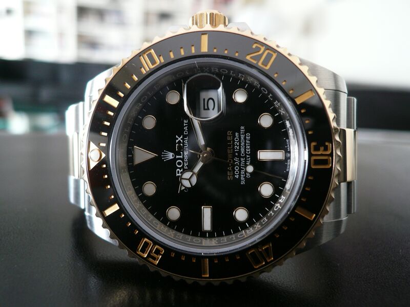 photo n°1 : ROLEX SEA-DWELLER 43 OR ET ACIER