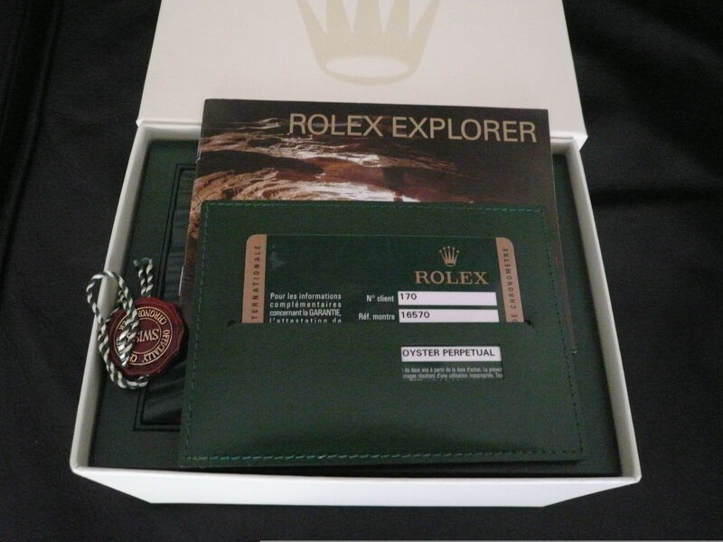 photo n°4 : ROLEX EXPLORER II 3186 ET REHAUT