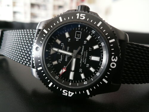 BREITLING SUPEROCEAN 44 SPECIAL BLACK