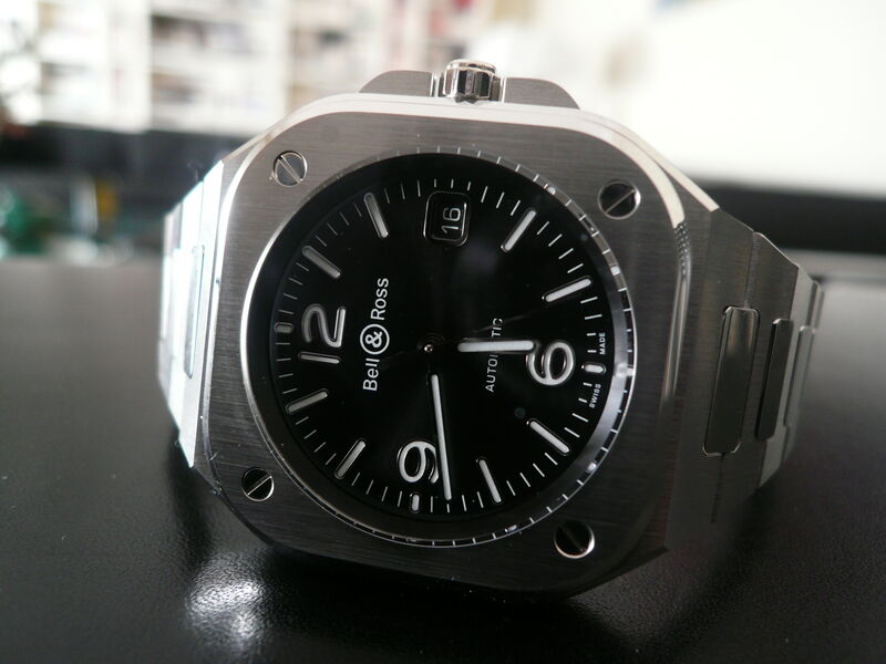 photo n°1 : BELL & ROSS BR 05 BLACK STEEL