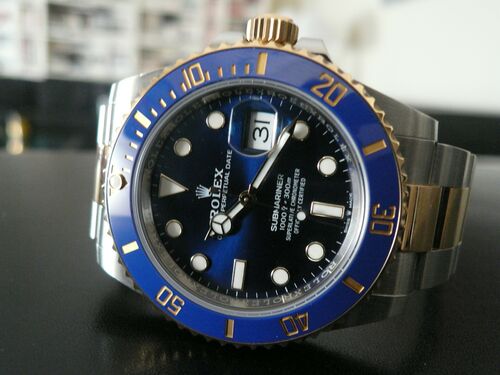 ROLEX SUBMARINER DATE 41 OR ET ACIER