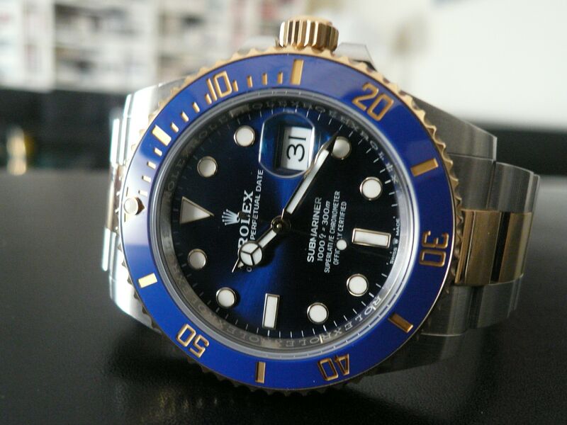 photo n°1 : ROLEX SUBMARINER DATE 41 OR ET ACIER