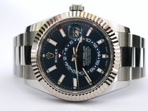 ROLEX SKY-DWELLER BLUE DIAL