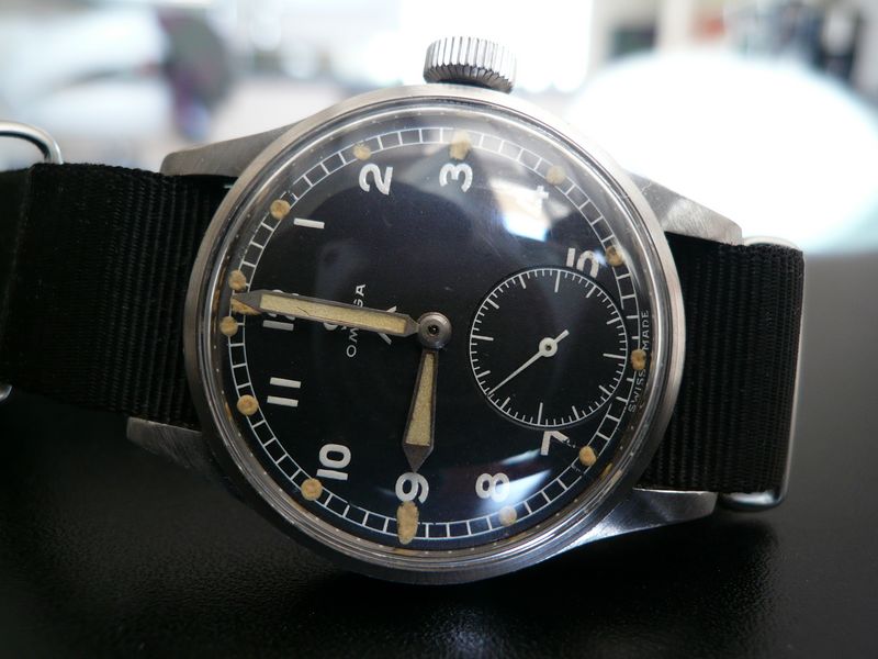 OMEGA BRITISH MILITARY
 	 
