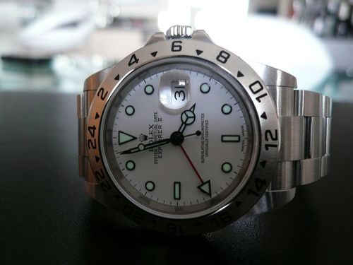 ROLEX EXPLORER II BLANCHE